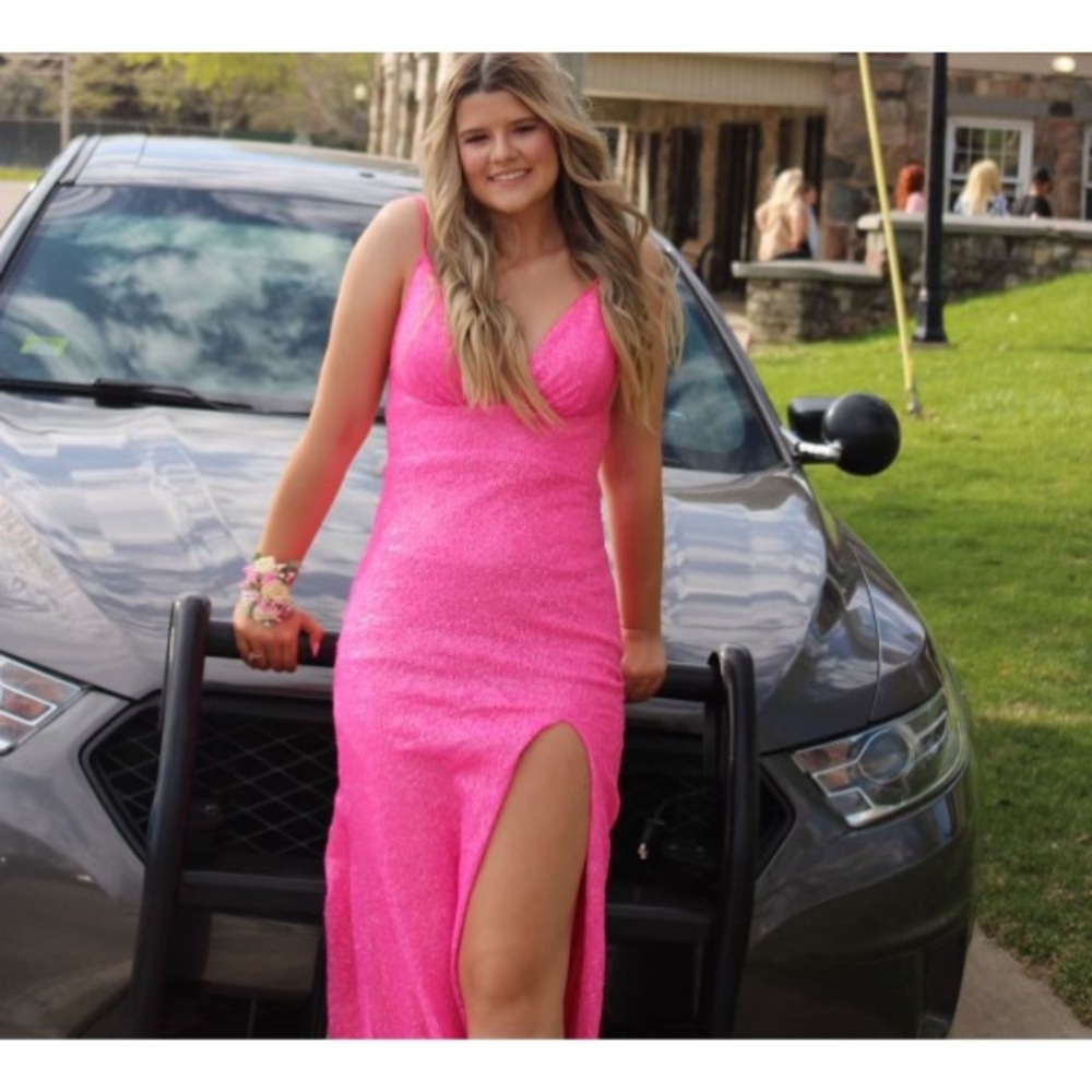 Women’s Ava Presley Pink Prom Dress Size 2